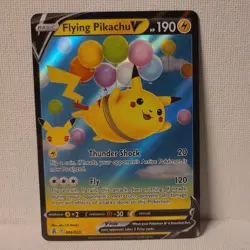 Flying Pikachu V - 006/025 - Pokemon Celebrations Sword Shield Rare Card NM - Image 1