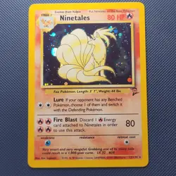 Pokemon Cards - Ninetales 13/130 - Base set 2 WOTC VINTAGE - M/NM - Image 1