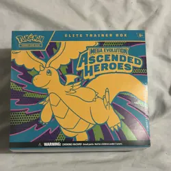 Pokemon Elite Trainer Box Mega Evolution Ascended Heroes - IN HAND FAST SHIP - Image 1