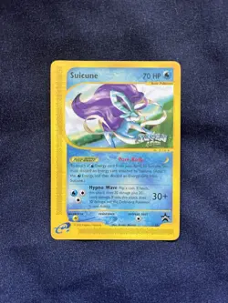 Pokemon TCG Suicune #53 Black Star Promo WOTC Vintage Card - Image 1