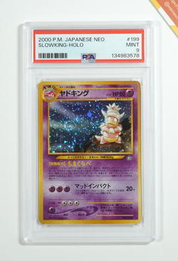 Pokemon PSA 9 Slowking #199 Holo Neo Genesis 2000 Japanese - Image 1