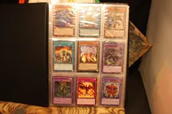 Official Konami YUGIOH lot of 120 Rare and Secret Rare Cards in Pokemon Book RSR - Image 1