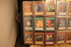 Official Konami YUGIOH lot of 120 Rare and Secret Rare Cards in Pokemon Book RSR - Image 2