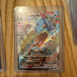 Pokemon Gyarados VMAX 029/203 Full Art Holo Ultra Rare Evolving Skies Card - Image 1