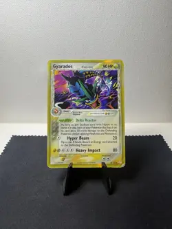 Pokemon TCG: EX Holon Phantoms Gyarados 8/110 Holo Rare HP/DMG - Image 2