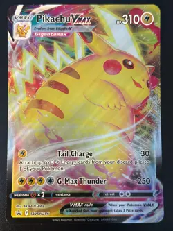 Pikachu VMAX SWSH286 - Pokemon Oversized Jumbo Card - Image 1