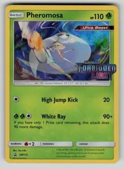 Pheromosa - (Prerelease) SM115 Holo Promo Sun & Moon Promo Pokemon LP - Image 1