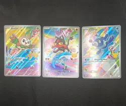 Pokemon Card Rowlet Litten Popplio MEP 043 044 045 First Partner Promo Gen 7 {2} - Image 3