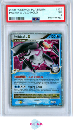 PALKIA G LV.X POKEMON 125/127 2009 PLATINUM - ENGLISH PSA 7 - Image 1