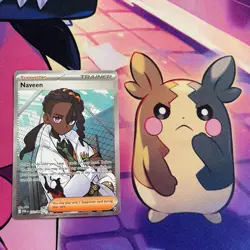 Pokemon TCG | Tarragon 116/088 & Naveen 112/088 Perfect Order Full Art Trainers - Image 2
