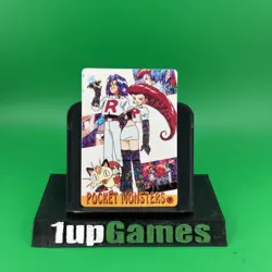 Team Rocket Holo Pokemon Vintage Pocket Monsters Vending Prism Sticker 9 - Image 1