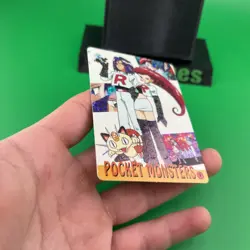 Team Rocket Holo Pokemon Vintage Pocket Monsters Vending Prism Sticker 9 - Image 3
