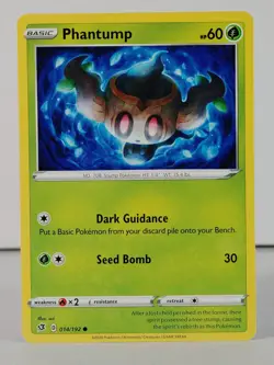 Phantump - POKEMON - Rebel Clash - 014/192 - singles - NM - Image 1