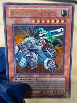 Yugioh! MP Machina Fortress - SDMM-EN001 - Ultra Rare - 1st Edition - Image 2