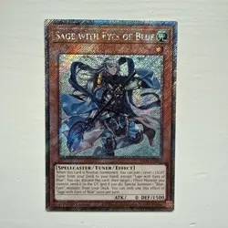 YUGIOH SAGE WITH EYES OF BLUE PLATINUM RA04-EN266 NEAR MINT - Image 1