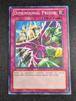 Yu-Gi-Oh! Dimensional Prision SDCR-EN033 Unlimited Edition COmmon NM - Image 1