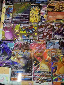 HUGE Pokemon JUMBO Card Lot w/binders First Partners, Charizard & More - Image 2