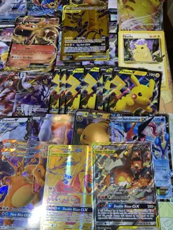 HUGE Pokemon JUMBO Card Lot w/binders First Partners, Charizard & More - Image 4
