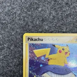 Pikachu 12/17 Pop Series 5 Holo Inverted Back Error Pokemon Card - Image 2