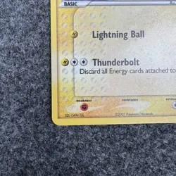Pikachu 12/17 Pop Series 5 Holo Inverted Back Error Pokemon Card - Image 5