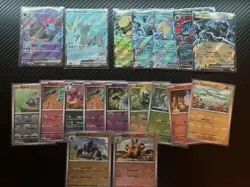 Pokemon TCG Black Bolt & White Flare Card Lot 17 Cards - Image 1
