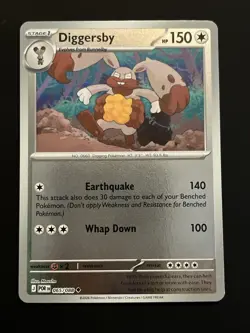 Diggersby 065/088 Pokemon TCG ME: Perfect Order Reverse Holo NM - Image 1