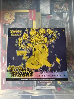 Pokemon TCG - Surging Sparks Pokemon Center ETB - New & Sealed - Image 1