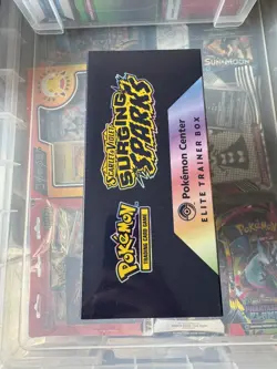 Pokemon TCG - Surging Sparks Pokemon Center ETB - New & Sealed - Image 3