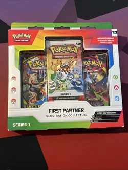 Pokemon TCG First Partner Illustration Collection Series 1 Sealed New - Image 1