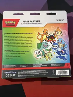 Pokemon TCG First Partner Illustration Collection Series 1 Sealed New - Image 2