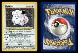 Clefairy 5/102 Base Set BS Holo MP - Image 1