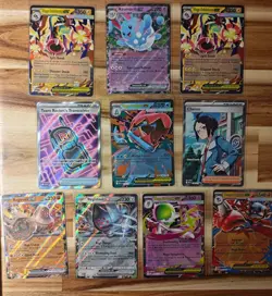 Pokemon TCG Lot of 10- ASC Ultra Rares, Double Rares; MEG Double Rares - All NM - Image 1