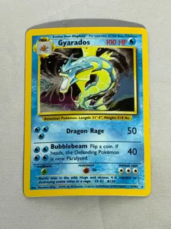 Pokemon Gyarados Base Set 6/102 - Image 1