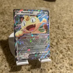 Pokemon TCG: Meowth ex 62/88 Perfect Order- (ENG) Double Rare M/NM - Image 1