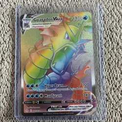 MAKE AN OFFER RARE Pokemon Gyarados VMAX Secret Rare Full Art Evolving Skies - Image 1