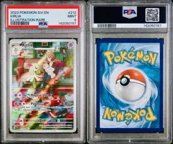 POKEMON PSA 9 KIRLIA ILLUSTRATION RARE 212/198 SCARLET e VIOLET ENGLISH 2023 - Image 3