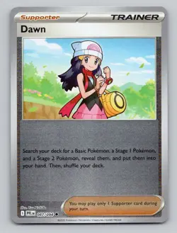 Reverse Holo Dawn 087/094 Uncommon Phantasmal Flames Pokemon - Image 1