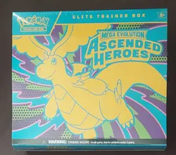 Pokemon Mega Evolution Ascended Heroes ETB Factory Sealed New Ready To Ship - Image 1