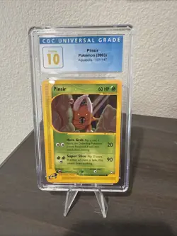 Pinsir Pokemon 2003 Aquapolis 101/147 Non- Holo CGC Gem Mint 10 - Image 1