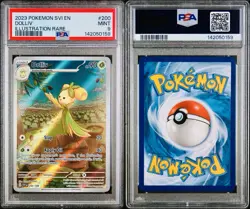 POKEMON PSA 9 DOLLIV ILLUSTRATION RARE 200/198 SCARLET e VIOLET ENGLISH 2023 - Image 3