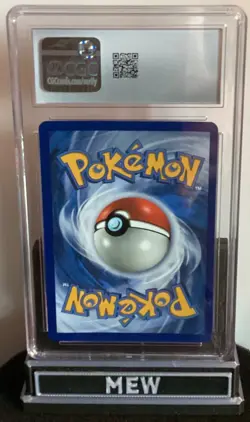 Pokemon Mew Hidden Fates Pin Collection Black Star Promo SM215 - Image 2