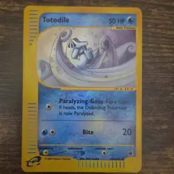 Totodile 135/165 Expedition Base Set Reverse Holo Basic 50 HP English Pokemon T… - Image 1