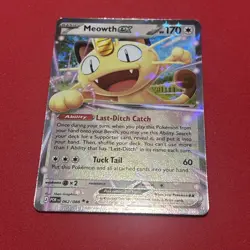 Pokemon Meowth ex Double Rare ME03: Perfect Order 062/088 NM - Image 2