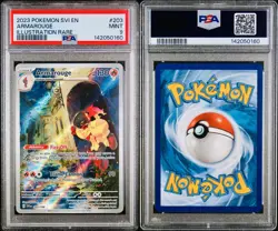 POKEMON PSA 9 ARMAROUGE ILLUSTRATION RARE 203/198 SCARLET e VIOLET ENGLISH 2023 - Image 3
