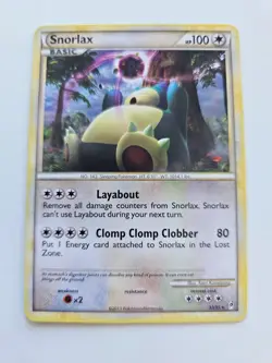 Pokemon Snorlax Call of Legends 33/95 NM - Image 1