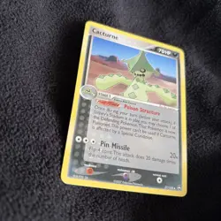 POKEMON CACTURNE 27/108 POWER KEEPERS UNCOMMON LP - Image 2