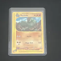 Machoke 85/165 Expedition Pokemon TCG 2002 E-Reader - LP - Image 3