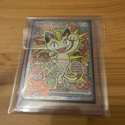 Meowth Ex 121/088 SIR Pokemon English Perfect Order 2026 GEM MINT - Image 1