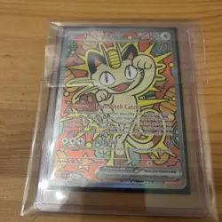 Meowth Ex 121/088 SIR Pokemon English Perfect Order 2026 GEM MINT - Image 3