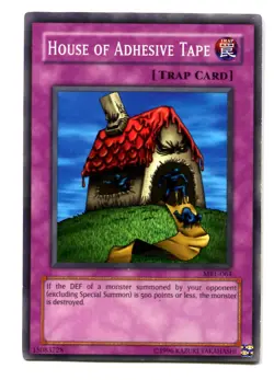 Yu-Gi-Oh! PLAYED/POOR House of Adhesive Tape Common englisch - Image 1